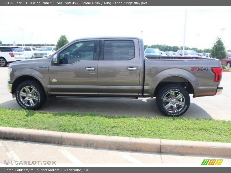 Stone Gray / King Ranch Kingsville/Java 2019 Ford F150 King Ranch SuperCrew 4x4