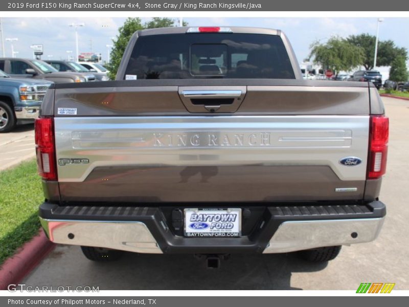 Stone Gray / King Ranch Kingsville/Java 2019 Ford F150 King Ranch SuperCrew 4x4