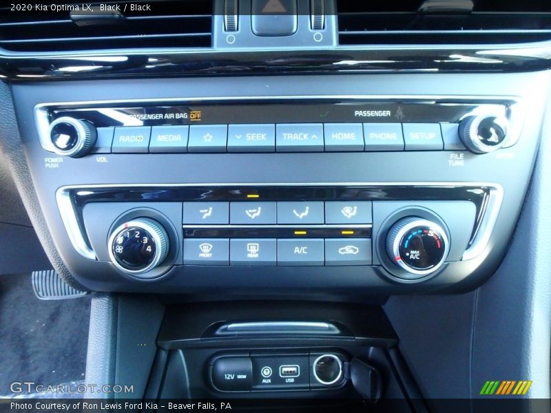 Black / Black 2020 Kia Optima LX