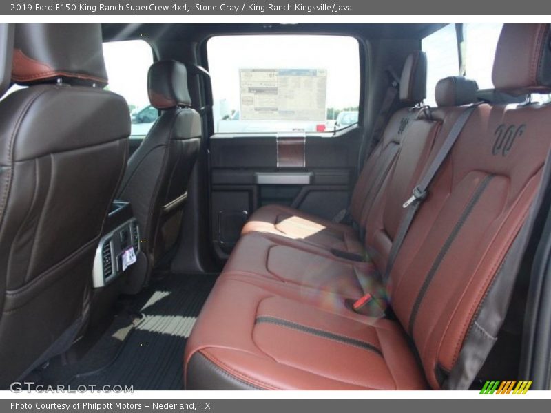 Stone Gray / King Ranch Kingsville/Java 2019 Ford F150 King Ranch SuperCrew 4x4