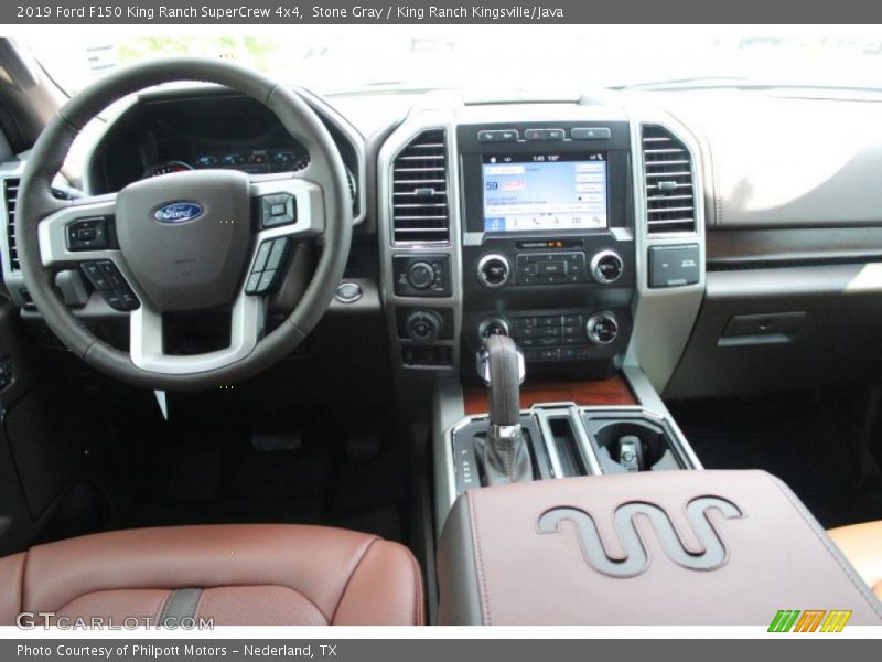 Stone Gray / King Ranch Kingsville/Java 2019 Ford F150 King Ranch SuperCrew 4x4