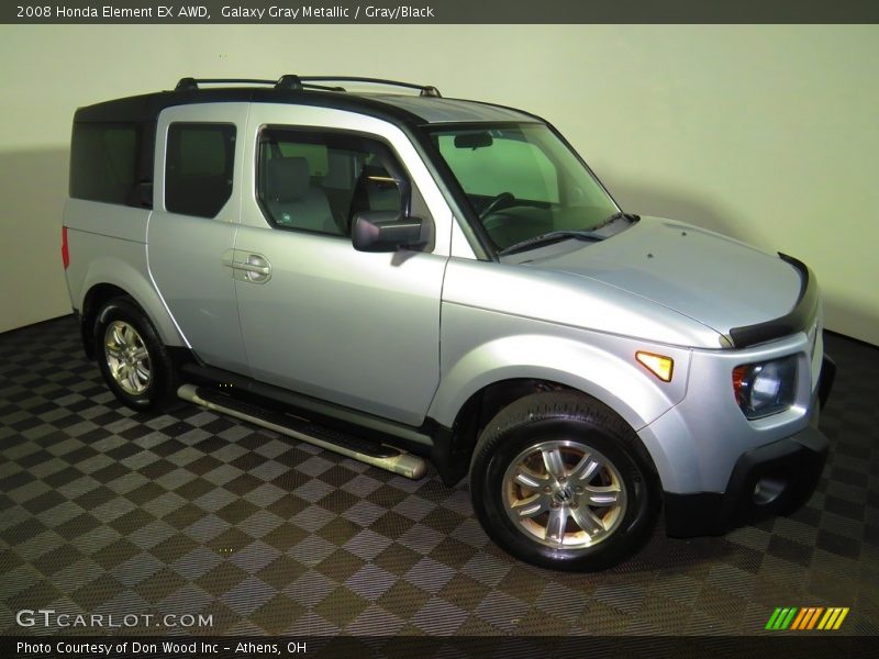 Galaxy Gray Metallic / Gray/Black 2008 Honda Element EX AWD