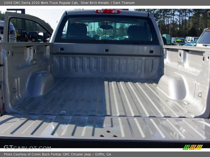 Silver Birch Metallic / Dark Titanium 2009 GMC Sierra 1500 Work Truck Regular Cab