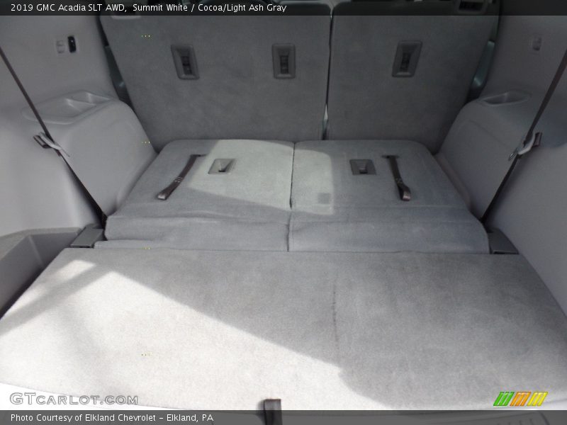 Summit White / Cocoa/Light Ash Gray 2019 GMC Acadia SLT AWD