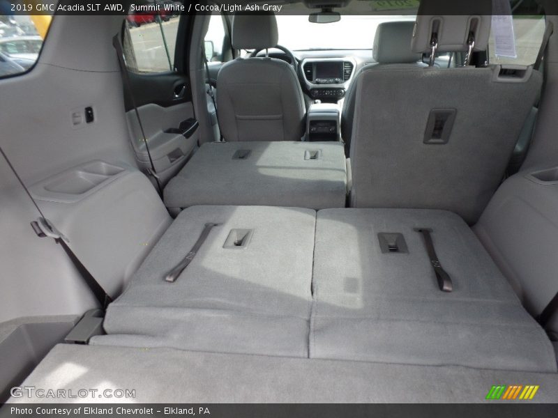 Summit White / Cocoa/Light Ash Gray 2019 GMC Acadia SLT AWD