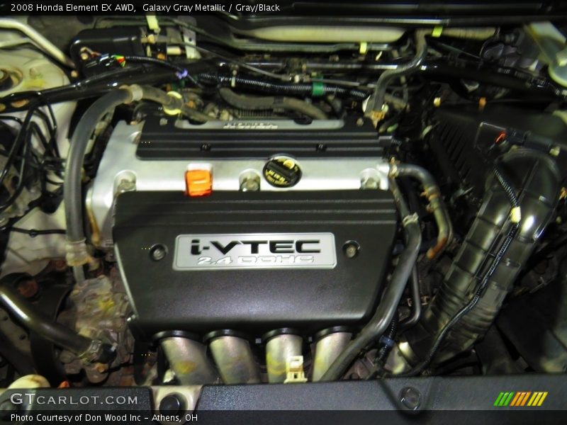 Galaxy Gray Metallic / Gray/Black 2008 Honda Element EX AWD