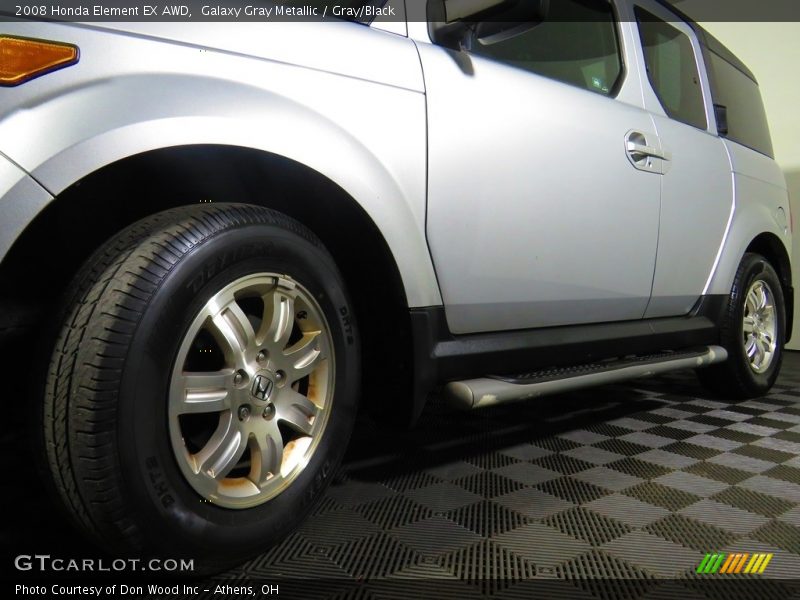Galaxy Gray Metallic / Gray/Black 2008 Honda Element EX AWD