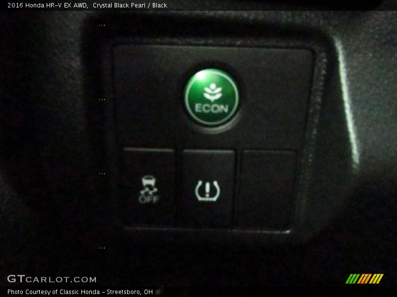 Crystal Black Pearl / Black 2016 Honda HR-V EX AWD