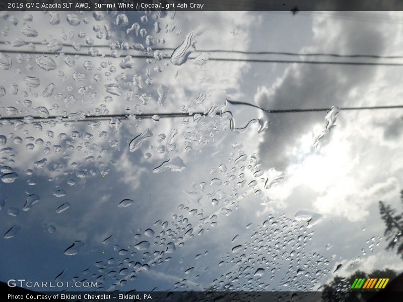 Summit White / Cocoa/Light Ash Gray 2019 GMC Acadia SLT AWD