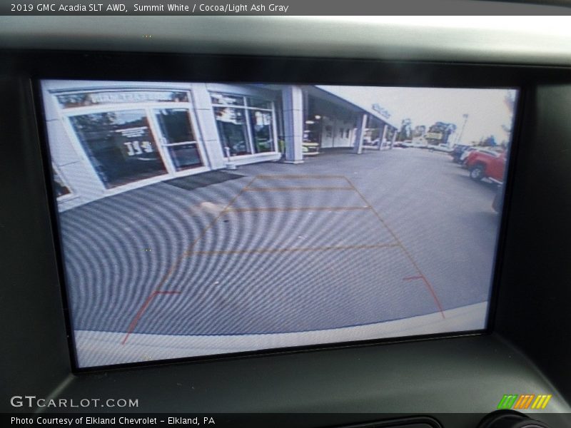 Summit White / Cocoa/Light Ash Gray 2019 GMC Acadia SLT AWD