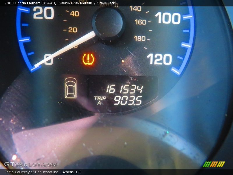 Galaxy Gray Metallic / Gray/Black 2008 Honda Element EX AWD