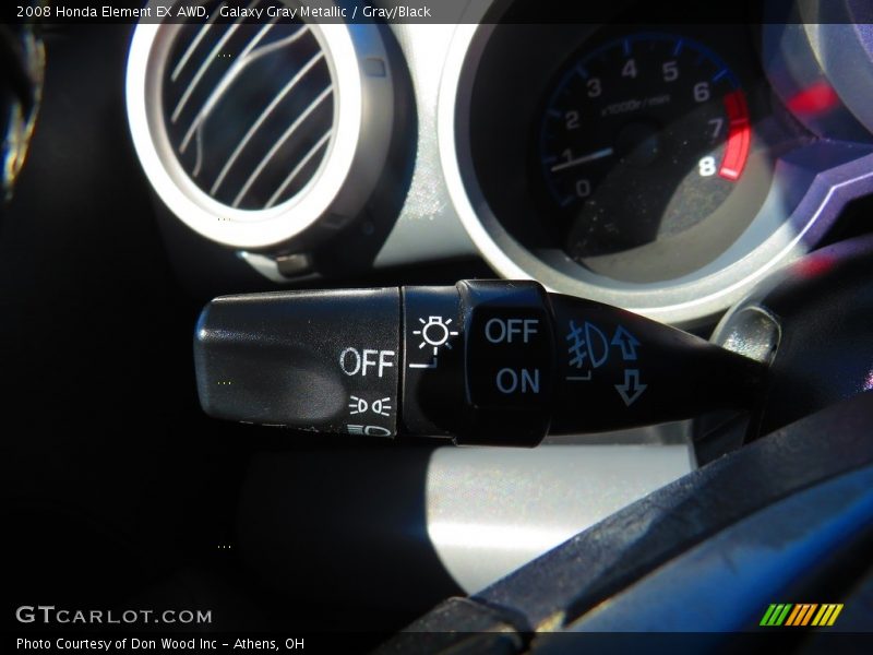 Galaxy Gray Metallic / Gray/Black 2008 Honda Element EX AWD
