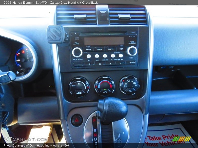 Galaxy Gray Metallic / Gray/Black 2008 Honda Element EX AWD