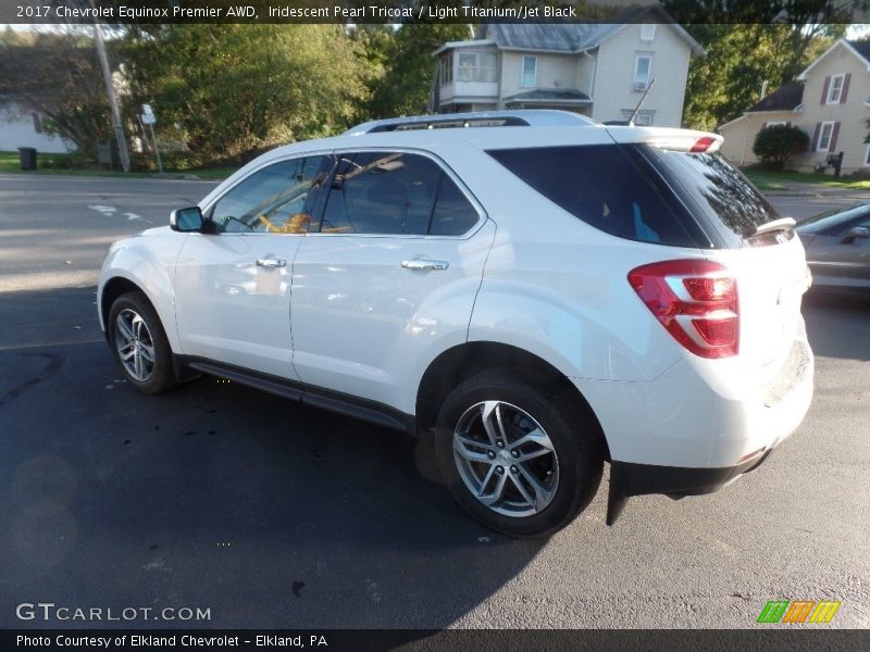 Iridescent Pearl Tricoat / Light Titanium/Jet Black 2017 Chevrolet Equinox Premier AWD