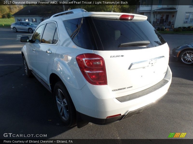 Iridescent Pearl Tricoat / Light Titanium/Jet Black 2017 Chevrolet Equinox Premier AWD