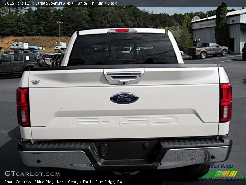 White Platinum / Black 2019 Ford F150 Lariat SuperCrew 4x4