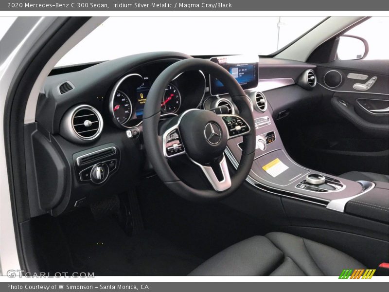 Iridium Silver Metallic / Magma Gray/Black 2020 Mercedes-Benz C 300 Sedan