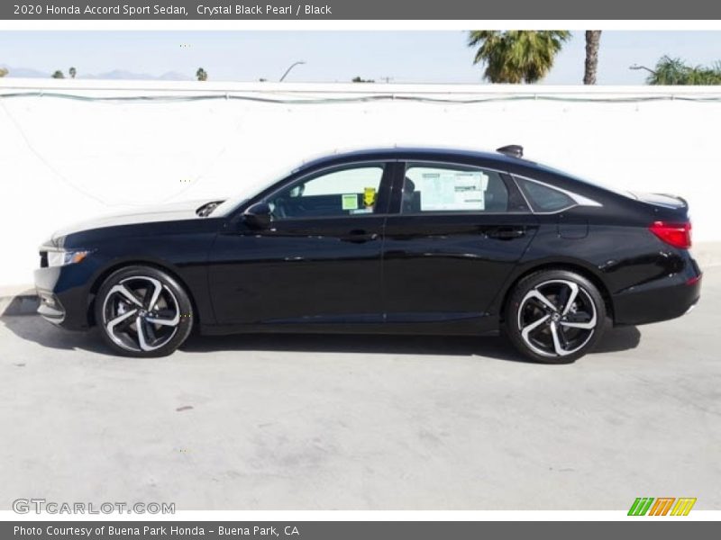 Crystal Black Pearl / Black 2020 Honda Accord Sport Sedan