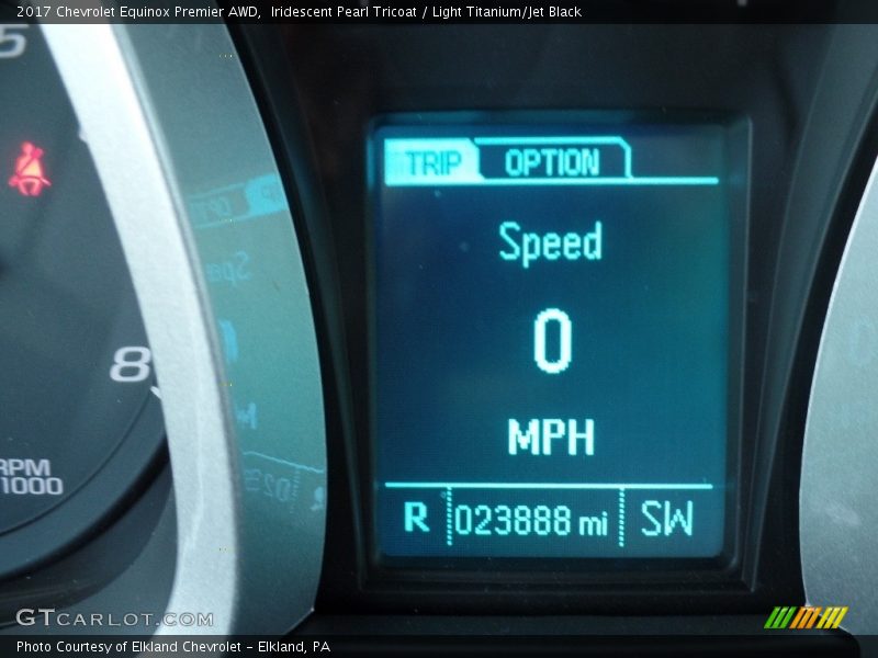 Iridescent Pearl Tricoat / Light Titanium/Jet Black 2017 Chevrolet Equinox Premier AWD