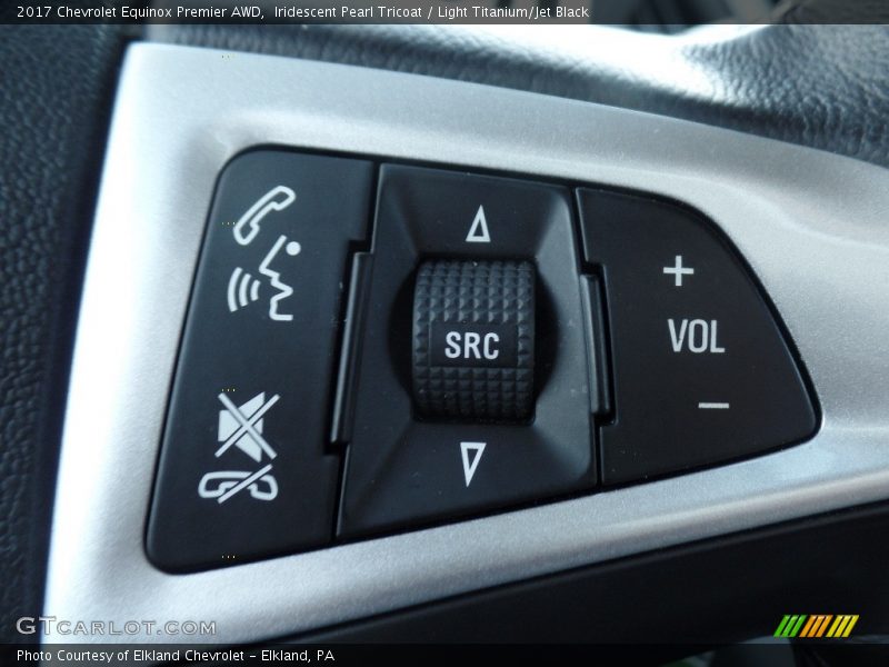 Iridescent Pearl Tricoat / Light Titanium/Jet Black 2017 Chevrolet Equinox Premier AWD
