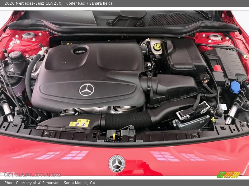 Jupiter Red / Sahara Beige 2020 Mercedes-Benz GLA 250