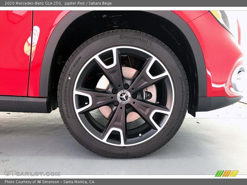 Jupiter Red / Sahara Beige 2020 Mercedes-Benz GLA 250