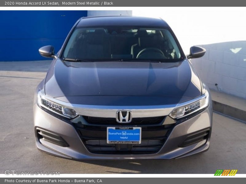 Modern Steel Metallic / Black 2020 Honda Accord LX Sedan