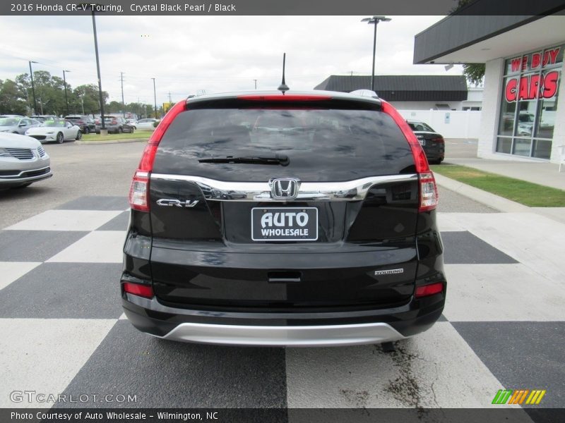 Crystal Black Pearl / Black 2016 Honda CR-V Touring