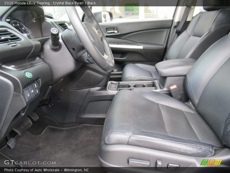 Crystal Black Pearl / Black 2016 Honda CR-V Touring