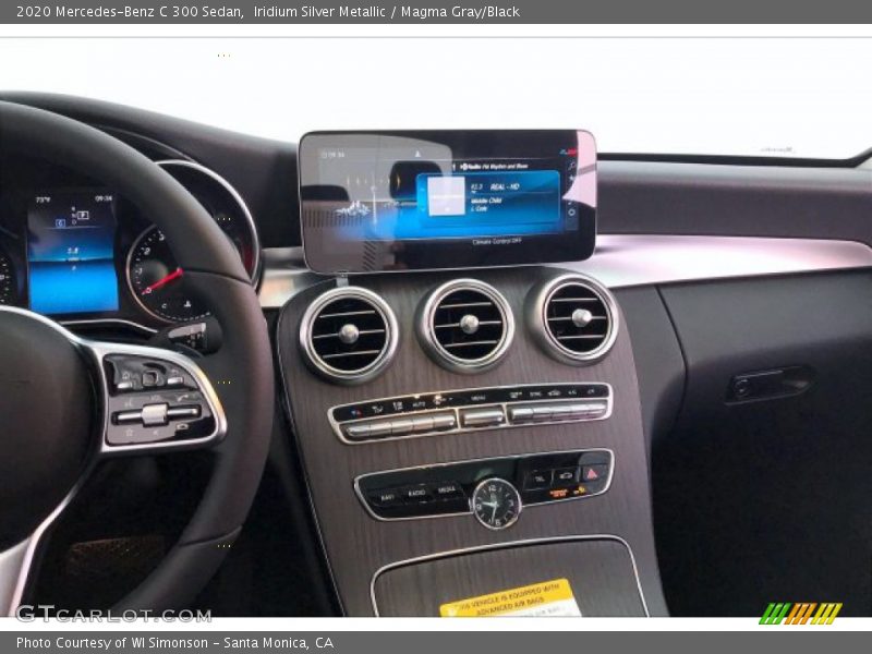 Iridium Silver Metallic / Magma Gray/Black 2020 Mercedes-Benz C 300 Sedan