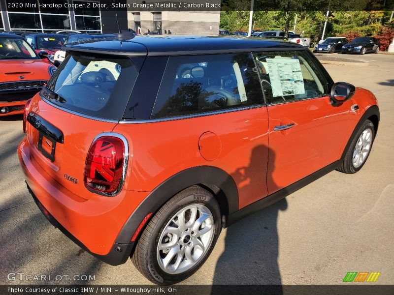 Solaris Orange Metallic / Carbon Black 2020 Mini Hardtop Cooper 2 Door