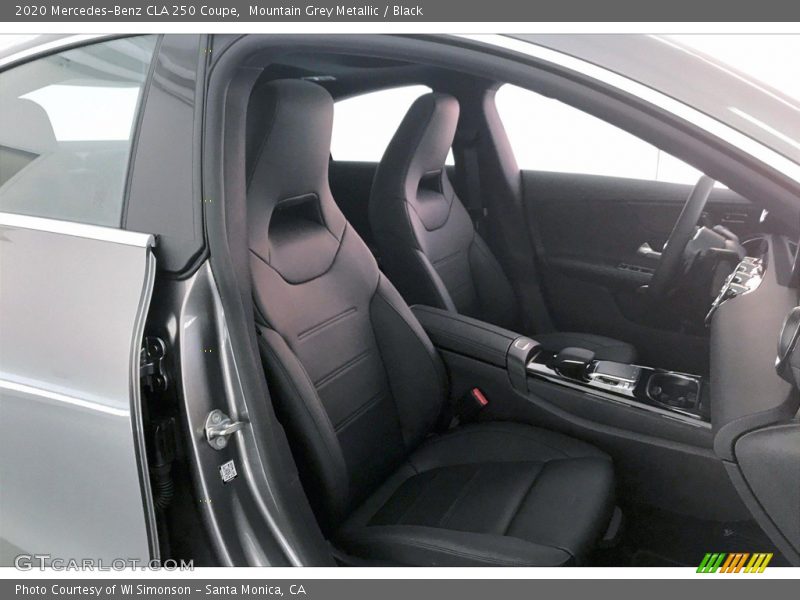 Mountain Grey Metallic / Black 2020 Mercedes-Benz CLA 250 Coupe