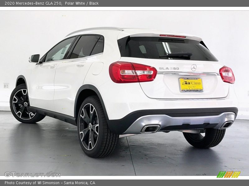 Polar White / Black 2020 Mercedes-Benz GLA 250