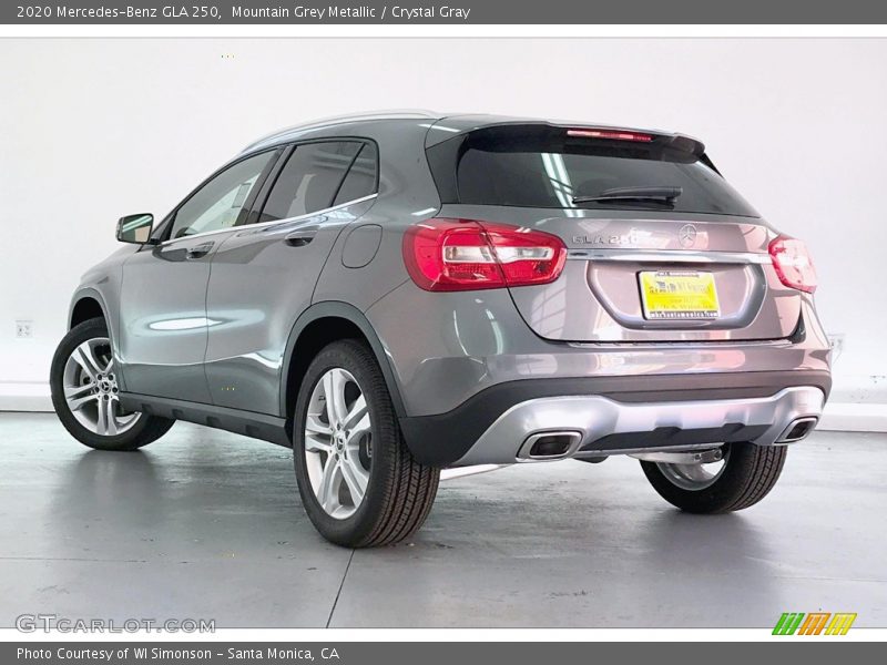 Mountain Grey Metallic / Crystal Gray 2020 Mercedes-Benz GLA 250