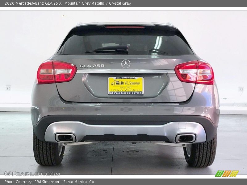 Mountain Grey Metallic / Crystal Gray 2020 Mercedes-Benz GLA 250