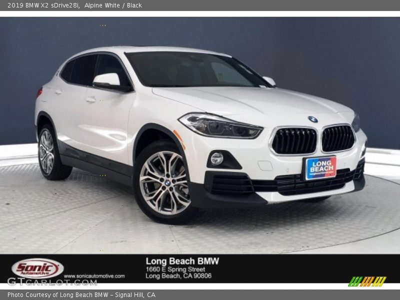 Alpine White / Black 2019 BMW X2 sDrive28i