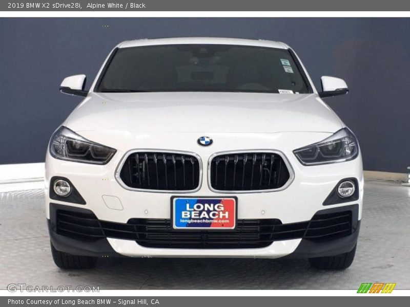Alpine White / Black 2019 BMW X2 sDrive28i