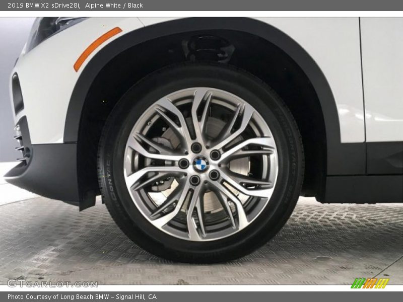 Alpine White / Black 2019 BMW X2 sDrive28i
