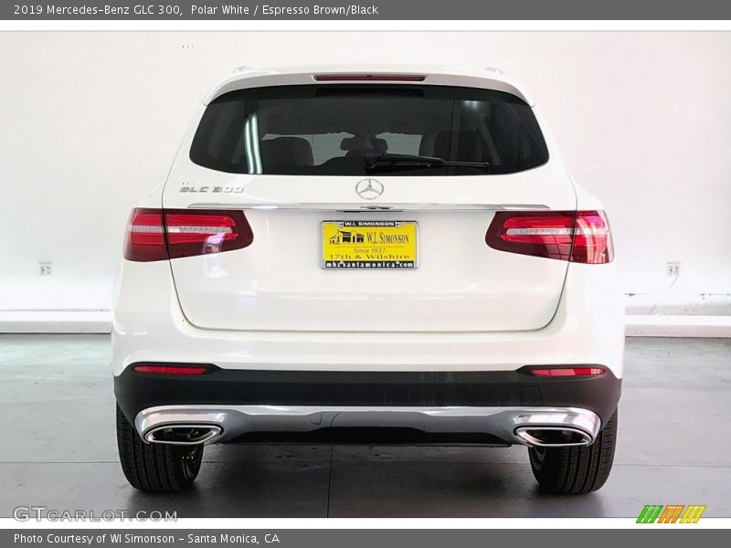 Polar White / Espresso Brown/Black 2019 Mercedes-Benz GLC 300