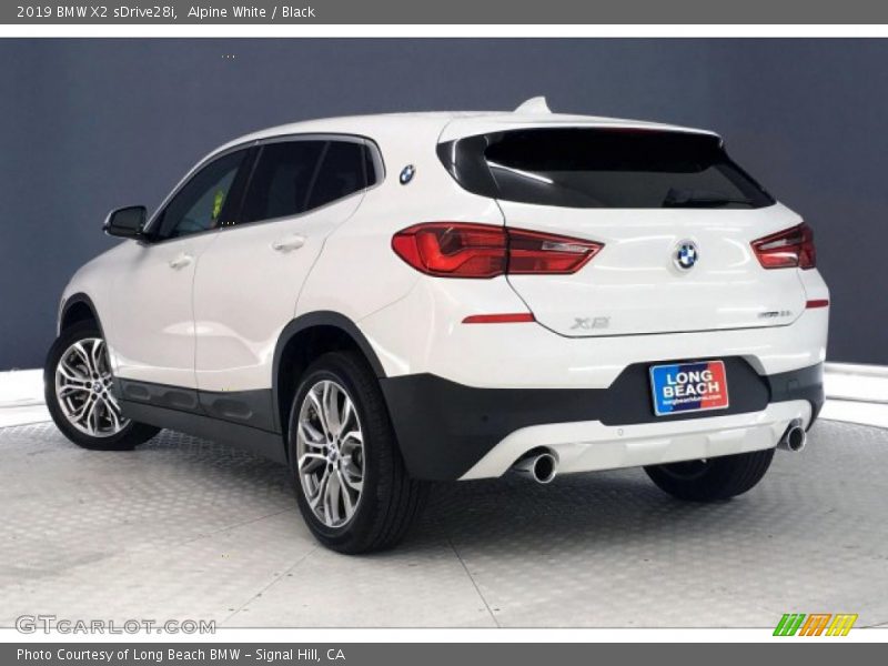Alpine White / Black 2019 BMW X2 sDrive28i