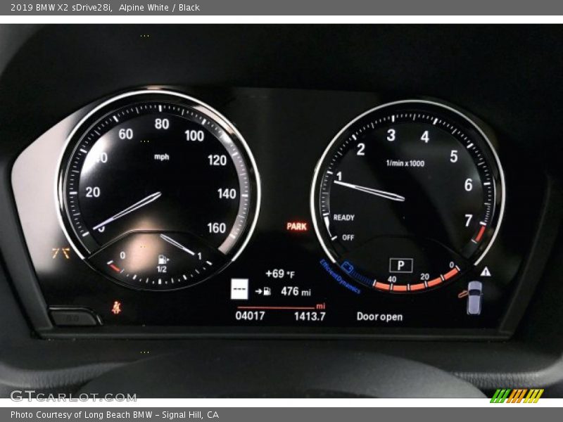 Alpine White / Black 2019 BMW X2 sDrive28i