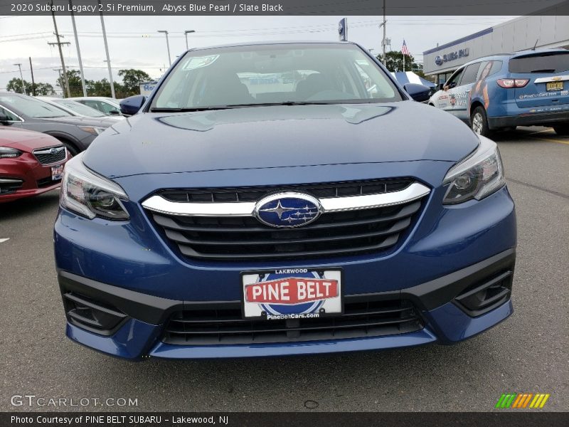 Abyss Blue Pearl / Slate Black 2020 Subaru Legacy 2.5i Premium