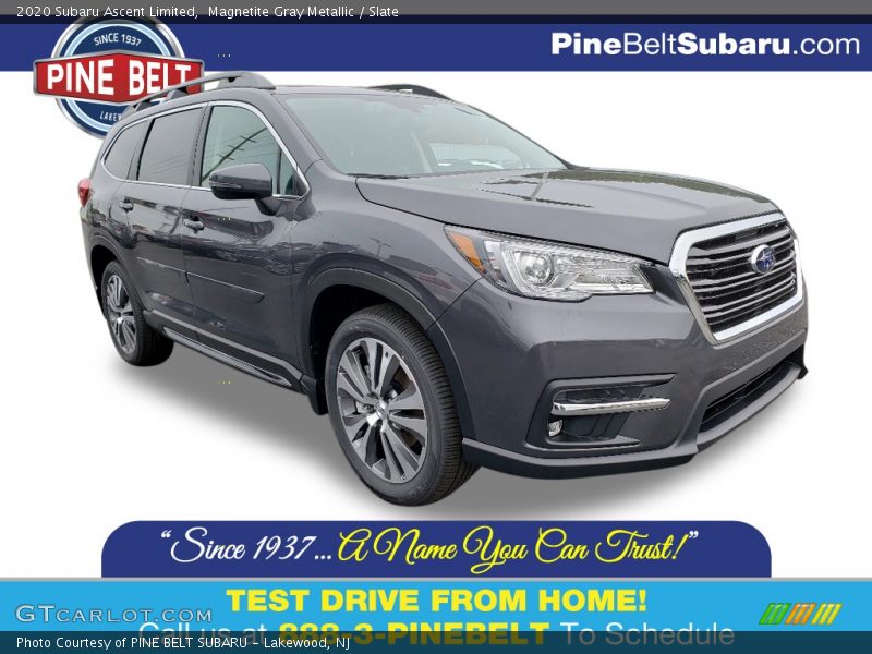 Magnetite Gray Metallic / Slate 2020 Subaru Ascent Limited