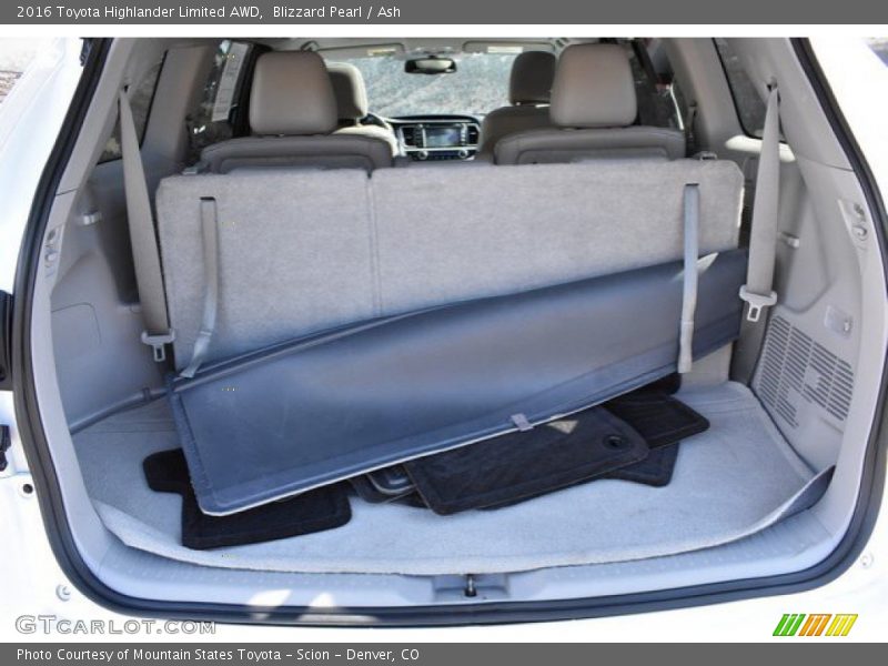 Blizzard Pearl / Ash 2016 Toyota Highlander Limited AWD