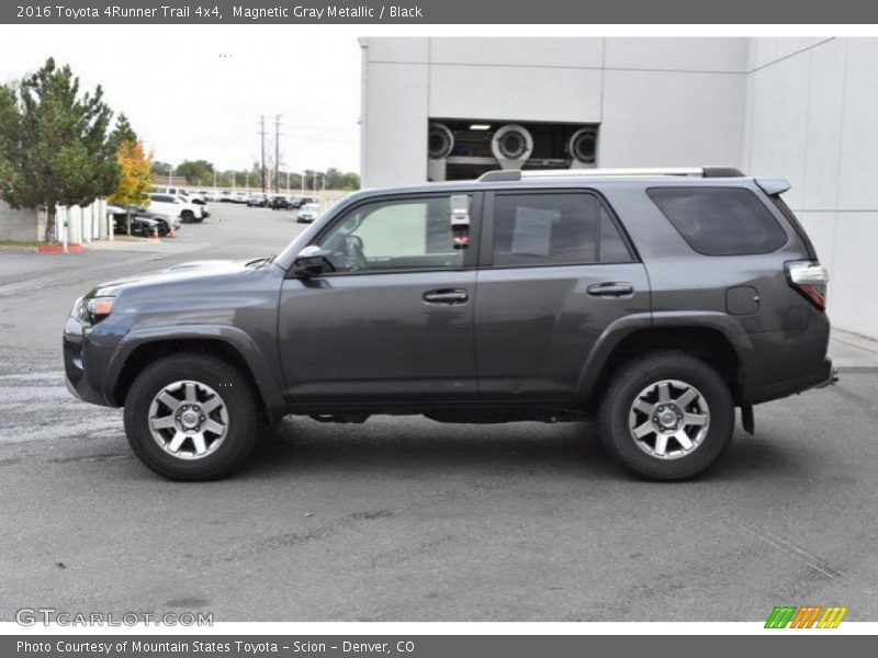 Magnetic Gray Metallic / Black 2016 Toyota 4Runner Trail 4x4