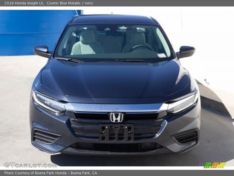 Cosmic Blue Metallic / Ivory 2019 Honda Insight LX