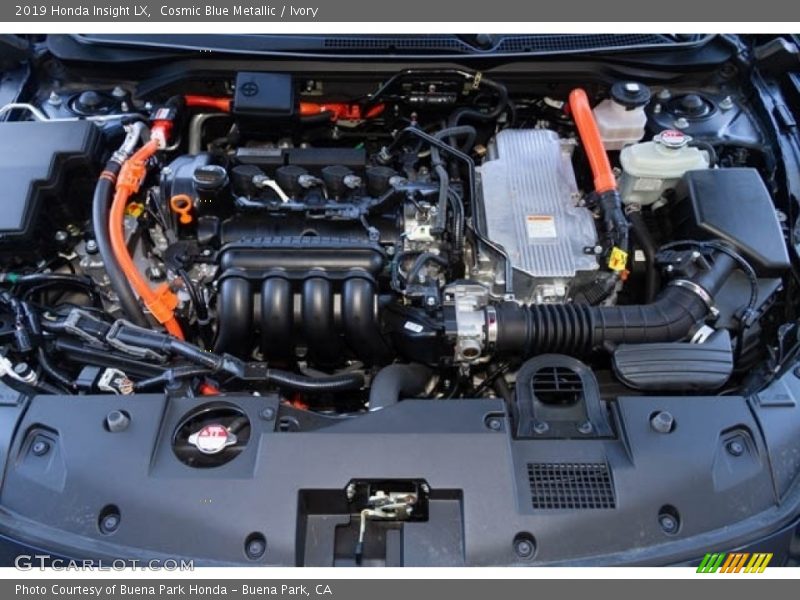Cosmic Blue Metallic / Ivory 2019 Honda Insight LX