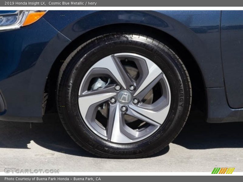 Cosmic Blue Metallic / Ivory 2019 Honda Insight LX