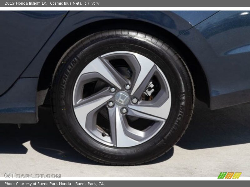 Cosmic Blue Metallic / Ivory 2019 Honda Insight LX