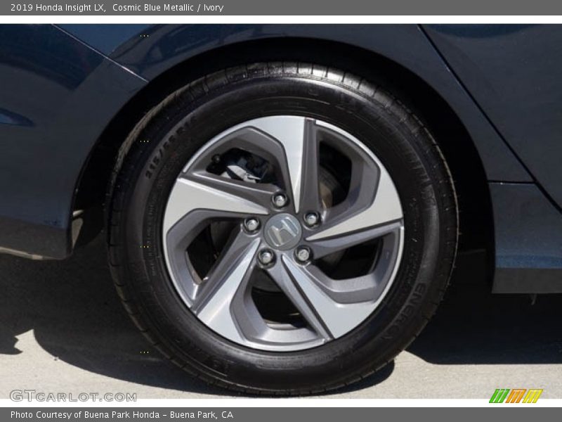 Cosmic Blue Metallic / Ivory 2019 Honda Insight LX